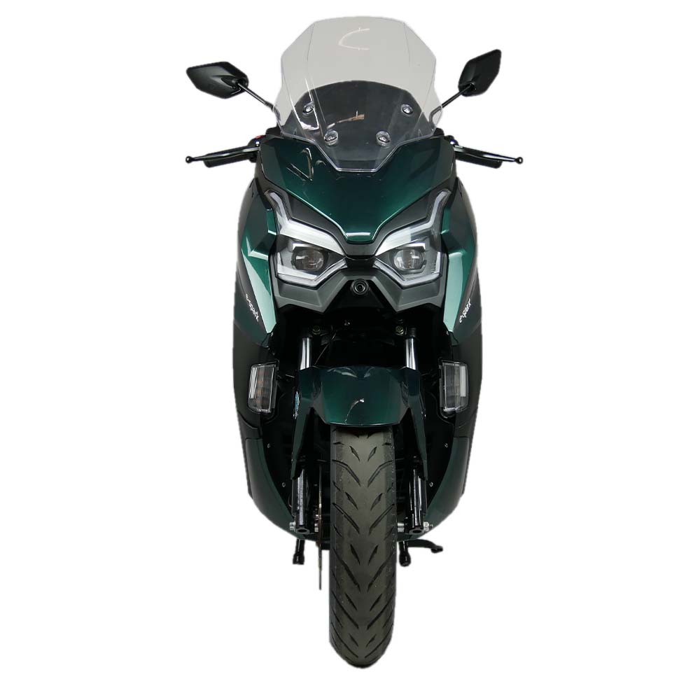 Scooter &eacute;lectrique 125 easy-watts vert face avant